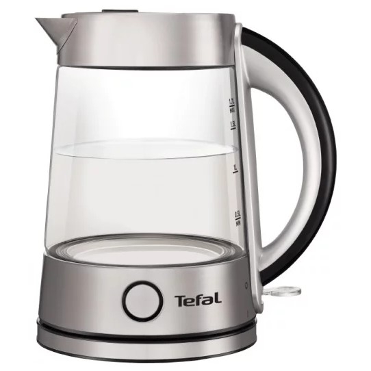 Чайник Tefal KI760D30, 1,7 л, 2400 Вт, стекло