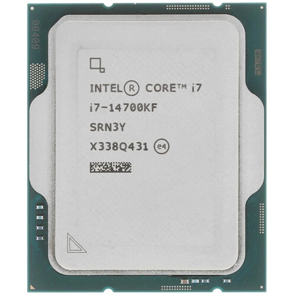 Процессор INTEL CM8071504820722_SRN3Y, Core i7-14700KF, 3.4 ГГц, 20 ядер, LGA1700, OEM