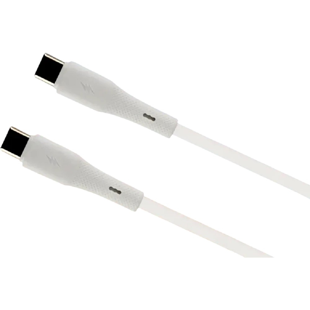 Кабель Perfeo C1106, USB Type-C — USB Type-C, 60 Вт, 1 м, белый