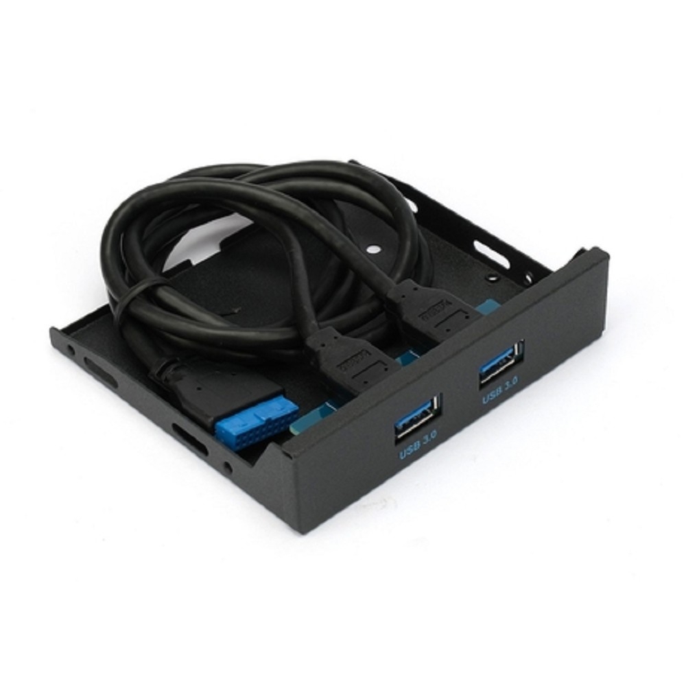 Планка USB 3.0 Gembird FP3.5-USB3-2A, 3.5", 2 порта