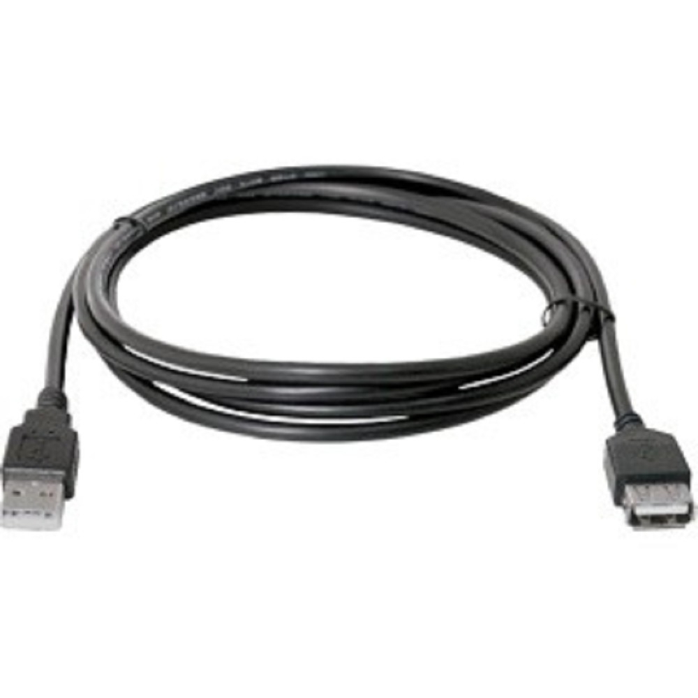 Кабель USB Defender USB02-17, USB 2.0 AM-AF, 5 м, черный