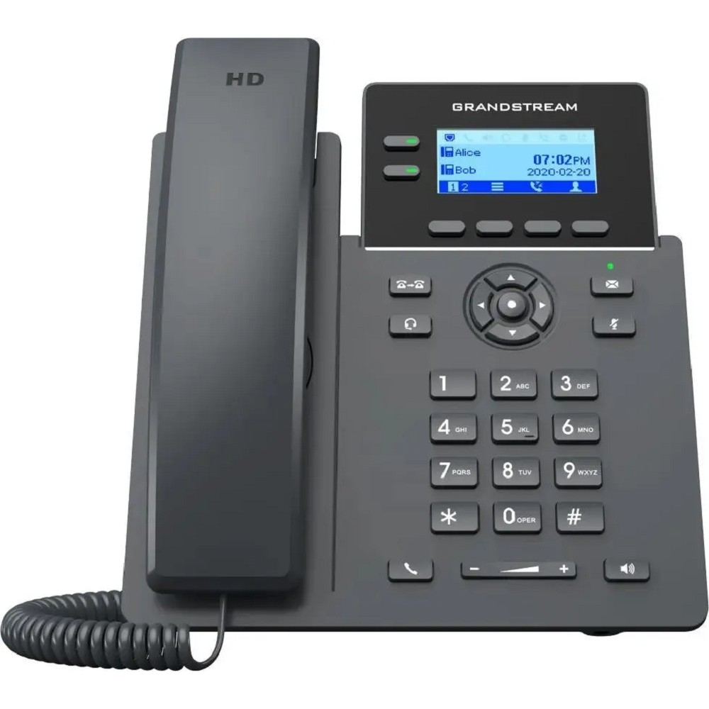 IP-телефон Grandstream GRP2602, 4 SIP-аккаунта, 2 линии, 2×10/100