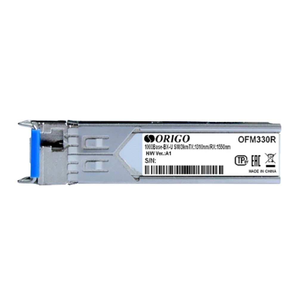 Трансивер Origo OFM330R/10KM/A1A, SFP, 1000Base-BX-U, 1310нм, 10км