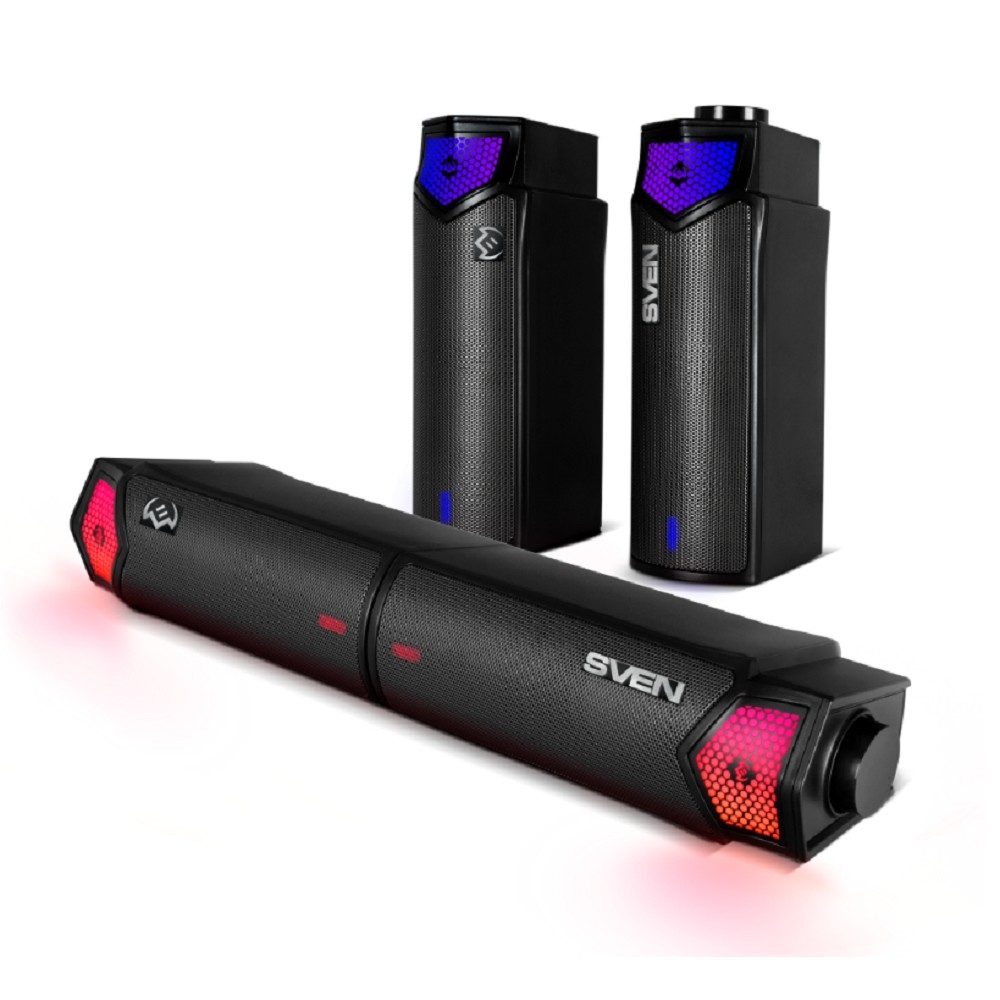 Саундбар мини SVEN SB-G1450 SV-022488_DP, 10Вт, USB, Bluetooth