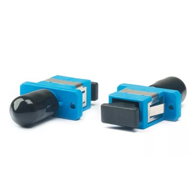 Адаптер Hyperline FA-S11Z-SC/ST-N/BK-SL, SC-ST, SM/MM, simplex