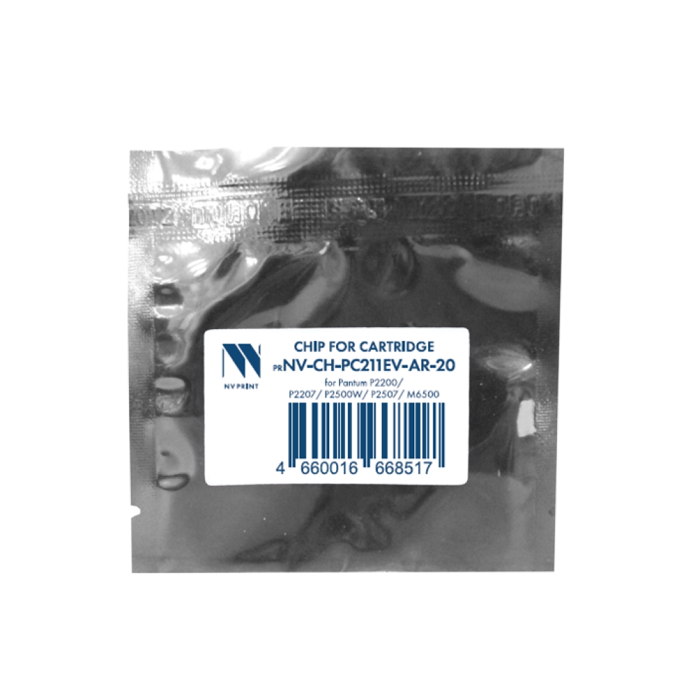Чип NV Print NV-CH-PC211EV-AR-20 для Pantum PC-211EV, AutoReset, 20 шт