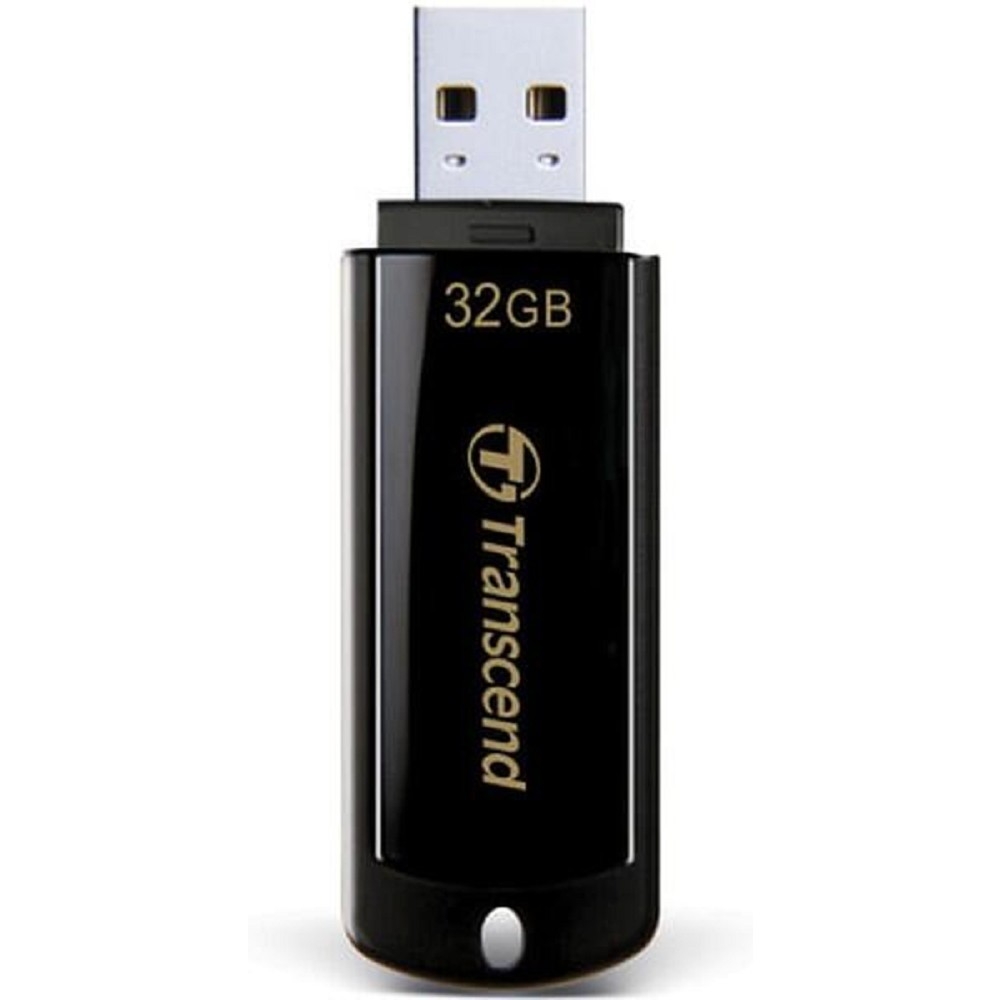 Флешка Transcend JetFlash 350 TS32GJF350, 32 ГБ, USB 2.0 Type-A, чтение 15 МБ/с