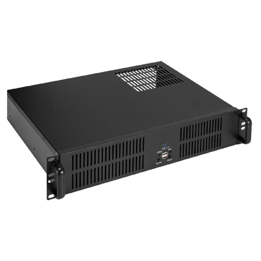 Exegate EX298278RUS Серверный корпус ExeGate Pro 2U350-33 <RM 19", высота 2U, глубина 350, БП 800ADS, 2*USB+1* USB3.0>