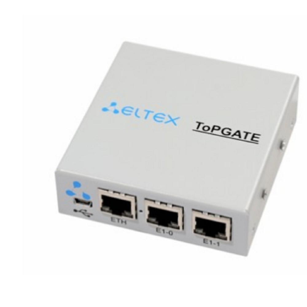 Оптический мультиплексор Eltex TOPGATE-2E1-1F, 2×E1, 1×100Mb Ethernet