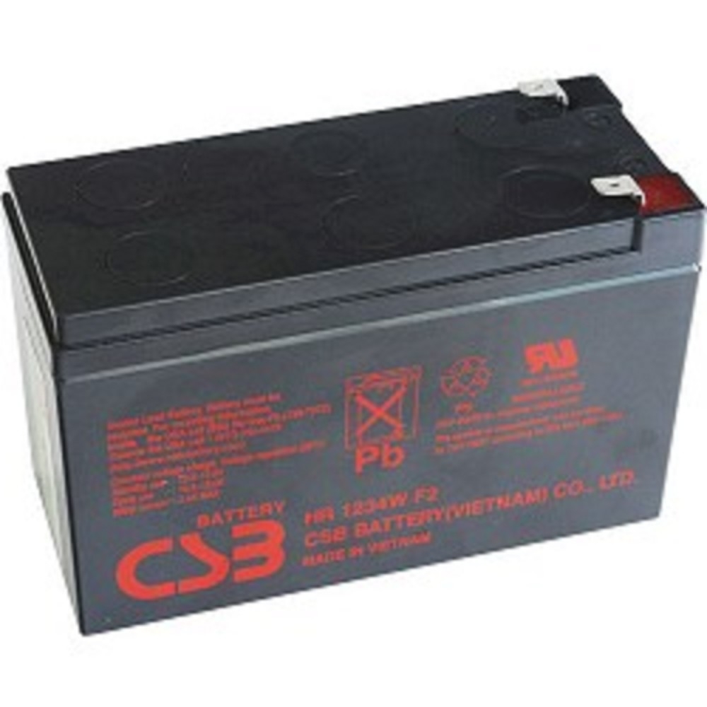 Аккумулятор CSB HR-1234W, 12 В, 9 А·ч, 34 Вт, клеммы F2