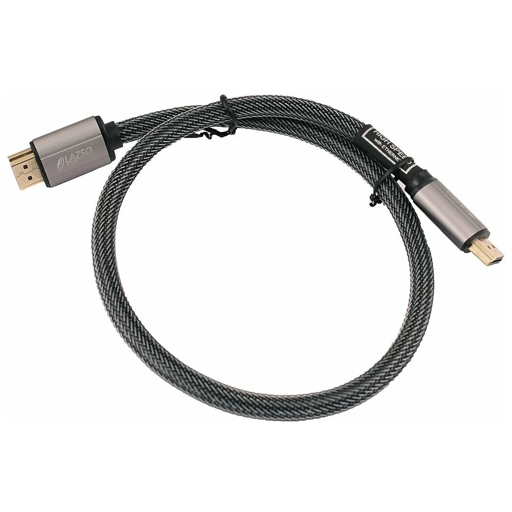 Кабель OSNOVO WH-111(3m)-B, HDMI 2.0, 4K, 3м