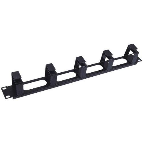 Кабельный органайзер 5bites CM-102B, 19", 1U, 5 колец, чёрный