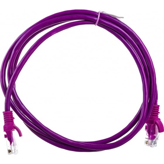 Патч-корд Cablexpert PP12-1.5M/V, cat.5E, 1.5м, фиолетовый
