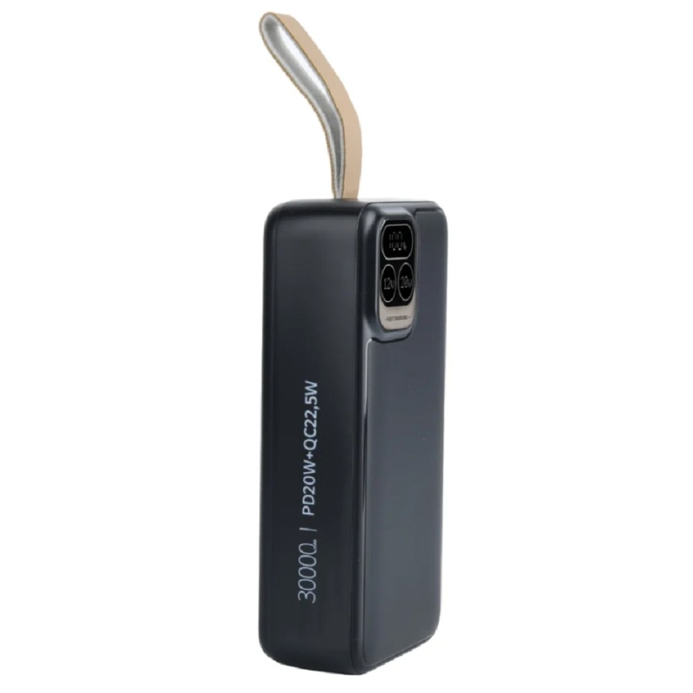 Внешний аккумулятор Perfeo Atomic Age PF_E1478, 30000 мА·ч, 22,5 Вт, USB-C + 2×USB