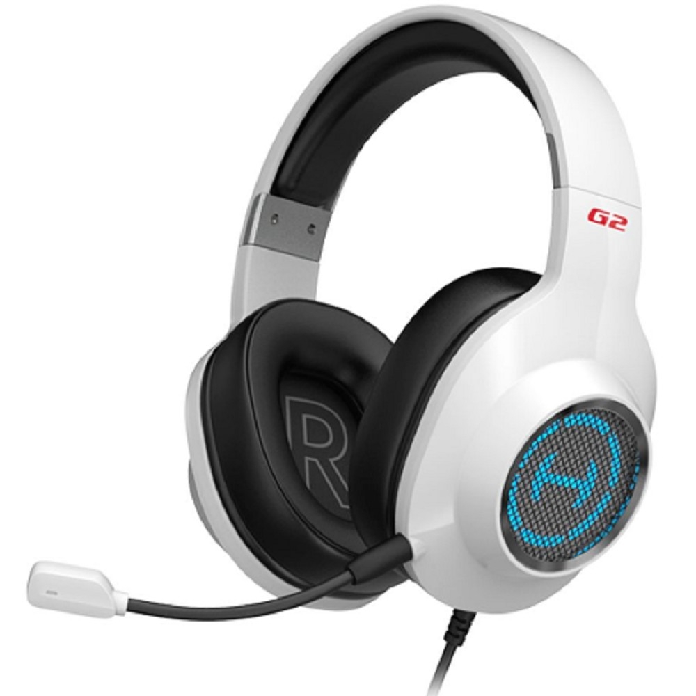 Гарнитура Edifier G2 II White, мониторная, 20–20000 Гц, 32 Ом, USB, кабель 2.5 м