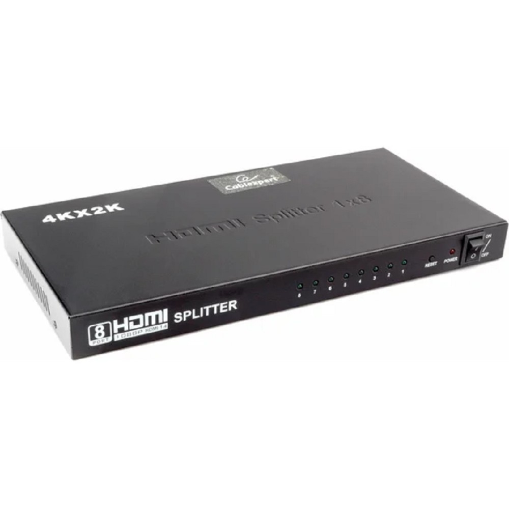Разветвитель Cablexpert DSP-8PH4-03, HDMI 1×8, 1080p