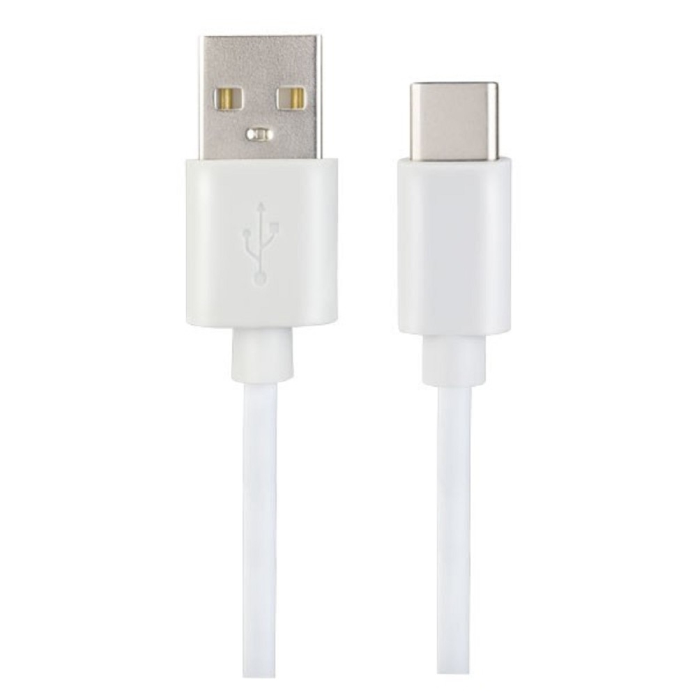 Кабель USB Perfeo U4704, USB 2.0 A – USB Type-C, 1 м, белый