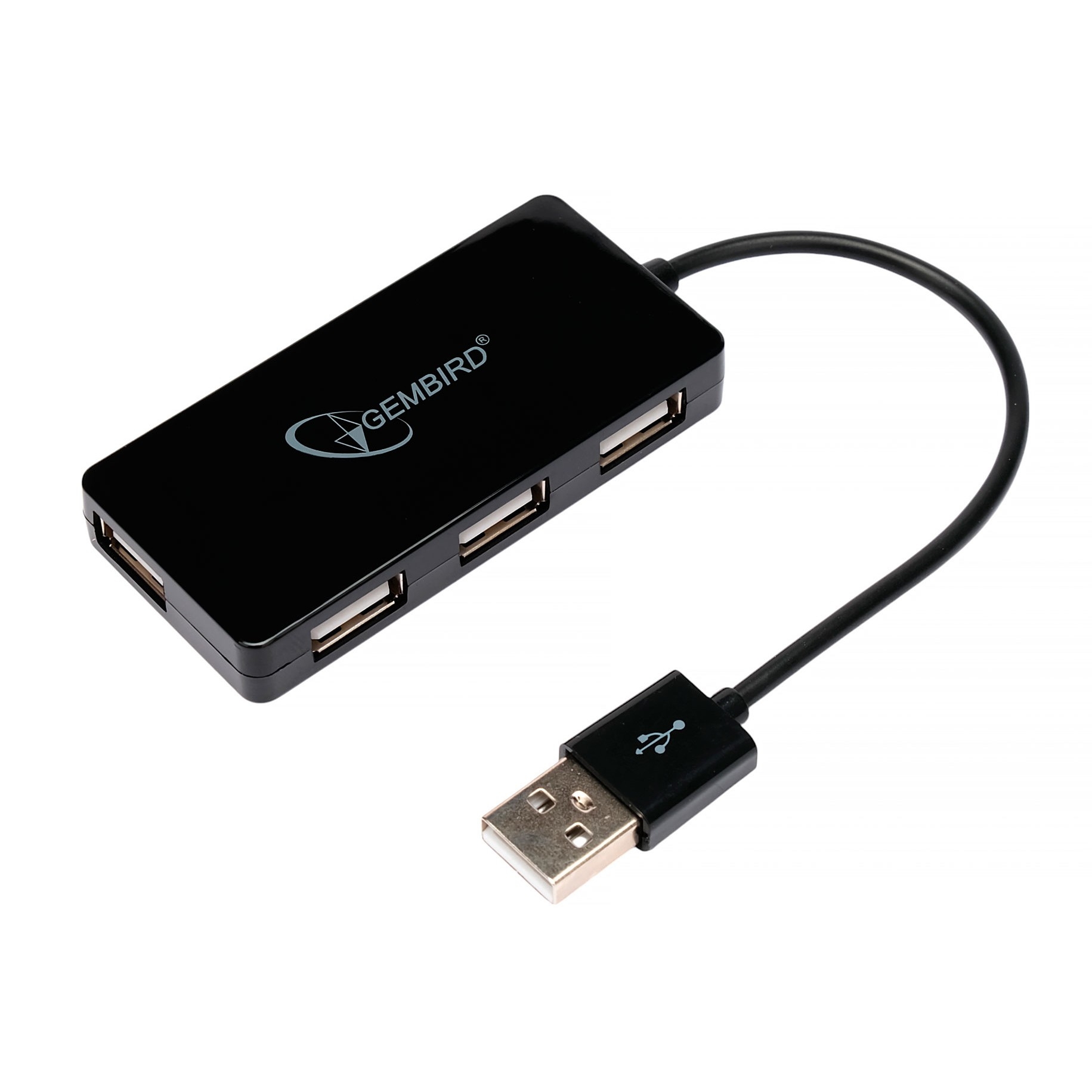 USB-хаб Gembird UHB-U2P4-03, 4×USB 2.0