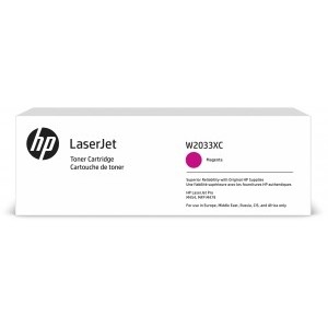 Картридж лазерный HP W2033XC (415X), пурпурный, 6000 стр., для Color LJ Pro M454/M479