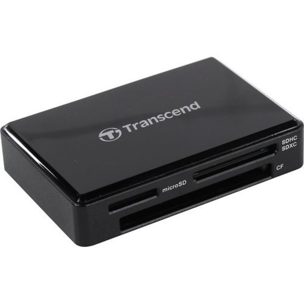 Картридер Transcend TS-RDC8K2, USB Type-C, 3 слота, CF/SDXC/microSDXC