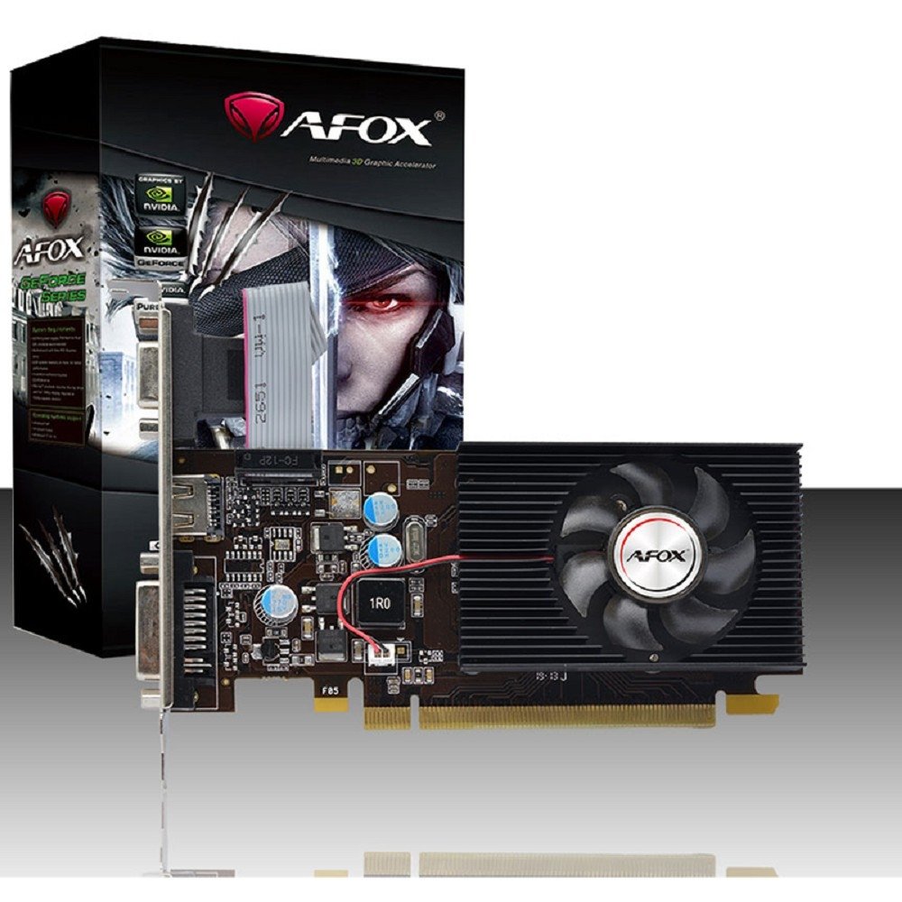 Видеокарта AFOX AF210-1024D3L5, GeForce G210, 1GB DDR3, LP, пассивная