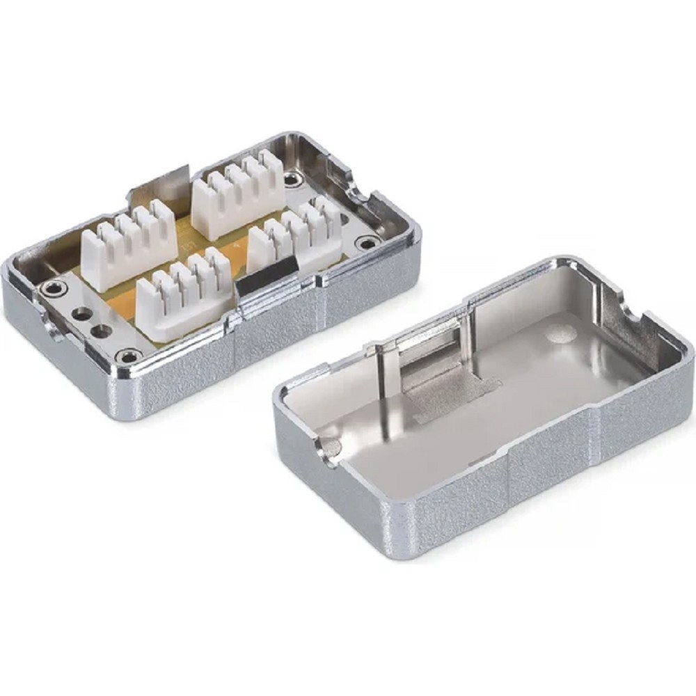 Модуль соединительный Cabeus CM-IDC-C5e-SH, 2×IDC, кат.5e, экр.