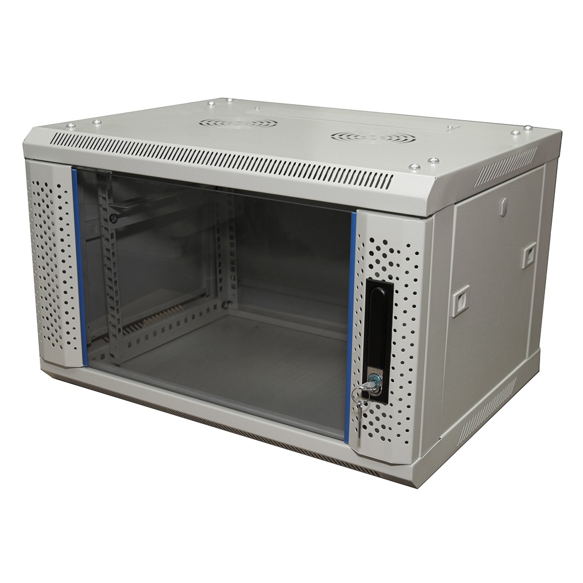 Шкаф телекоммуникационный 5bites TC6403-12G, настенный, 12U, 600×450 мм