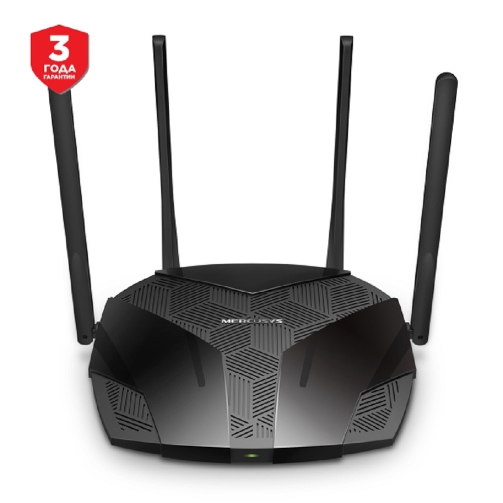 Роутер Mercusys MR80X_DP, AX3000, гигабитный, двухдиапазонный
