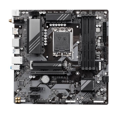 Материнская плата Gigabyte B760M DS3H AX, LGA1700, B760, 4×DDR5, mATX