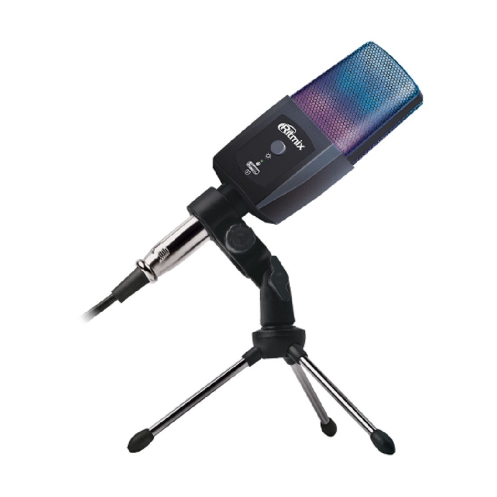 Микрофон Ritmix RDM-170 Black, XLR-Jack 3.5мм