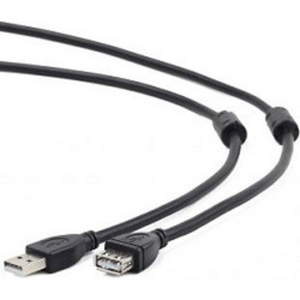 Кабель USB Gembird CCF2-USB2-AMAF-6, AM/AF, 1.8м, чёрный