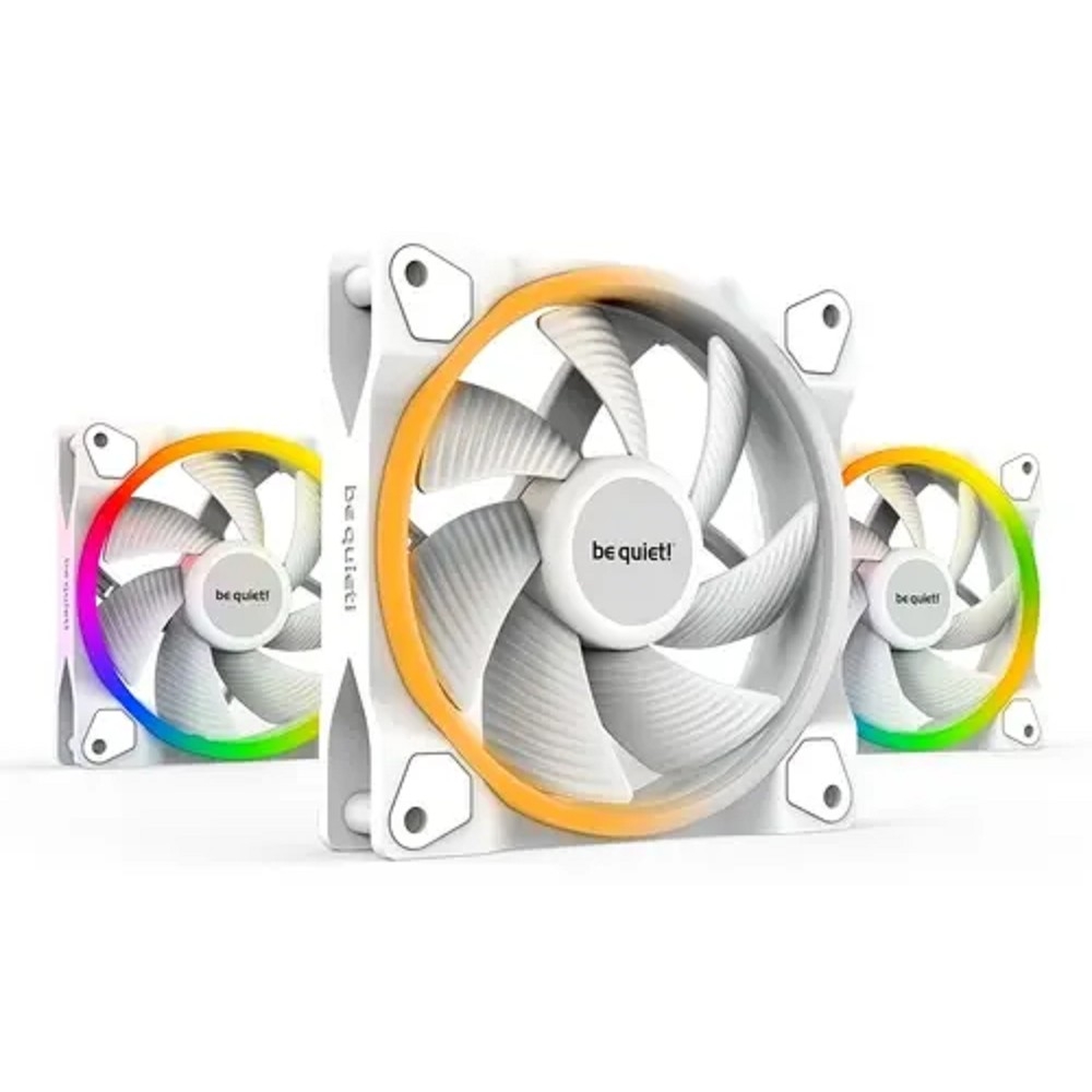 Вентилятор be quiet! LIGHT WINGS RGB White BL101