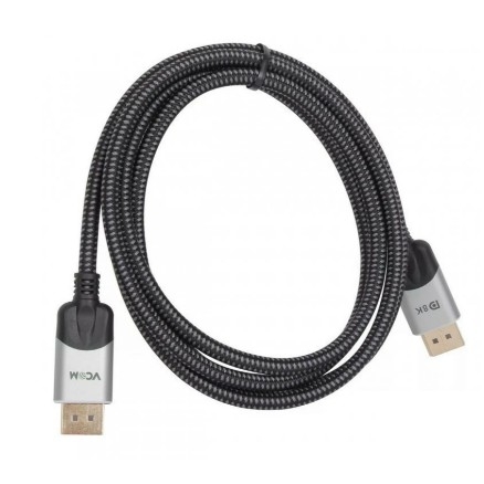 Кабель VCOM CG635-7.5M, DisplayPort 1.4, 8K@60Hz, 7.5 м, медь