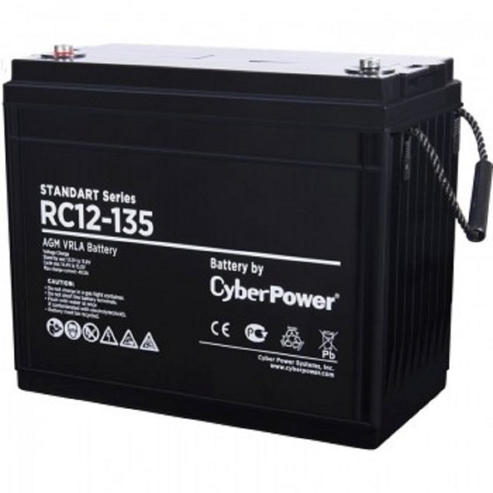 АКБ CyberPower RC 12-135, 12В, 135Ач, AGM