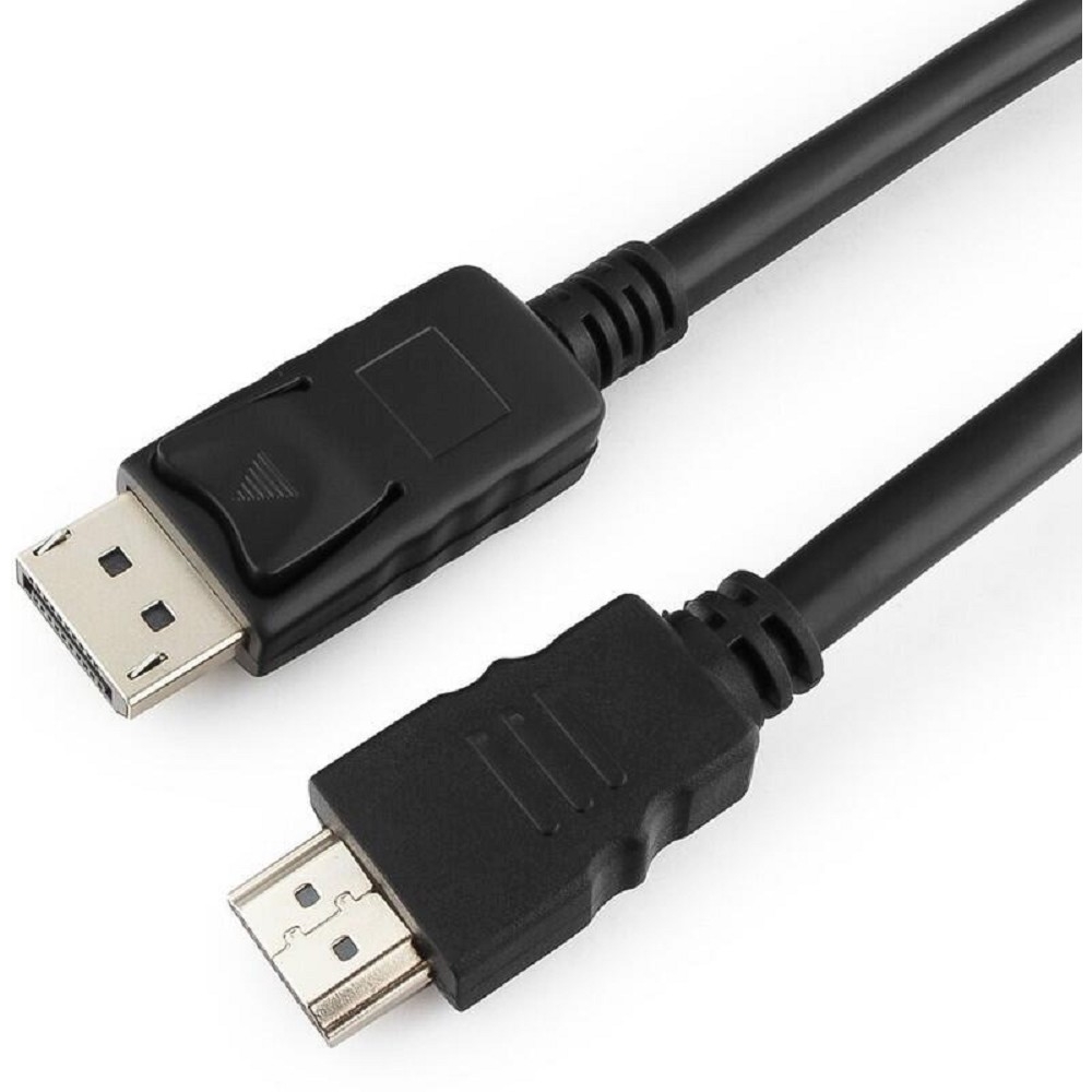 Кабель DisplayPort-HDMI Gembird CC-DP-HDMI-6, 1,8 м, 4K, экранированный