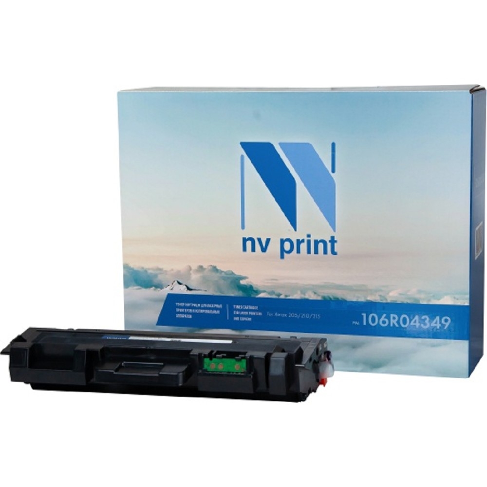 Картридж NV Print NV-106R04349, черный, для Xerox 205/210/215, 6000 стр