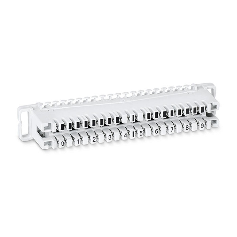 Плинт Cabeus CM-10P, соединительный, 10 пар, маркировка 0-9