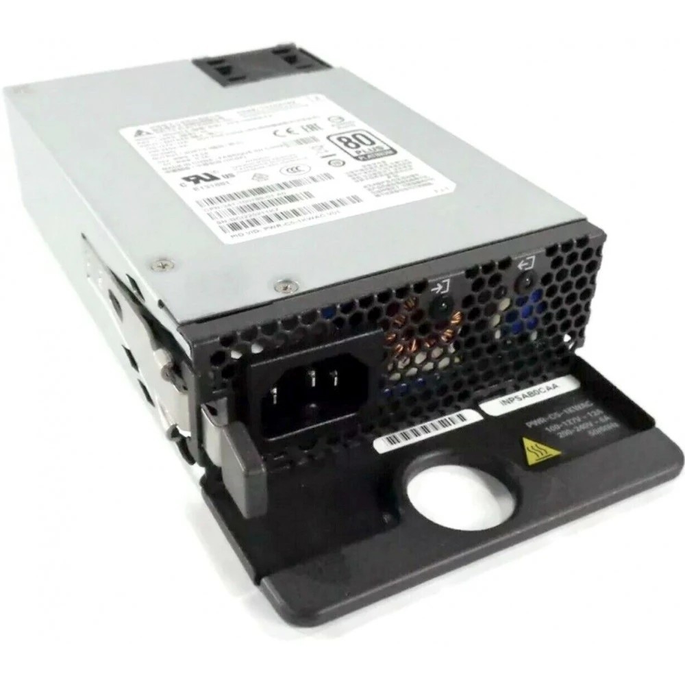 Блок питания Cisco PWR-C5-1KWAC=, 1000 Вт, 100–240 В, 1U, горячая замена