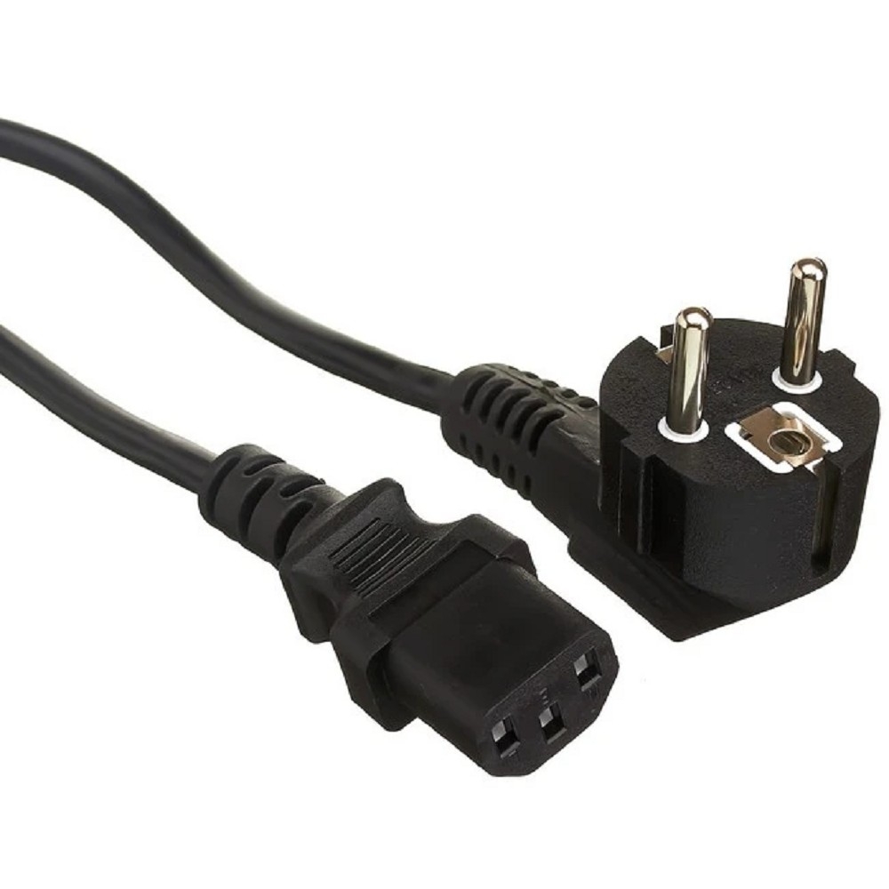 Кабель питания ExeGate EX297800RUS Special PC-5S, Schuko угловая — C13, 3×1,0 мм², 10 А, 5 м