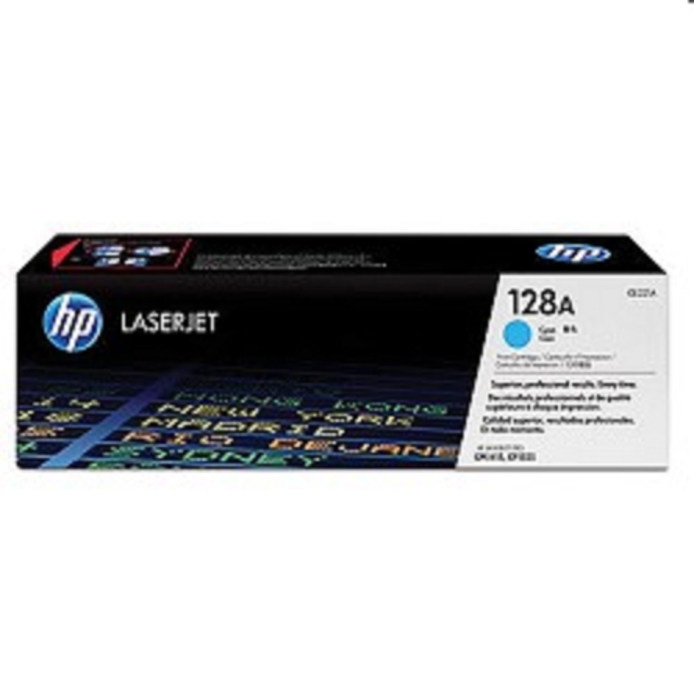 Картридж HP 128A CE321A, голубой, 1300 страниц, для LaserJet Pro CM1415/CP1525