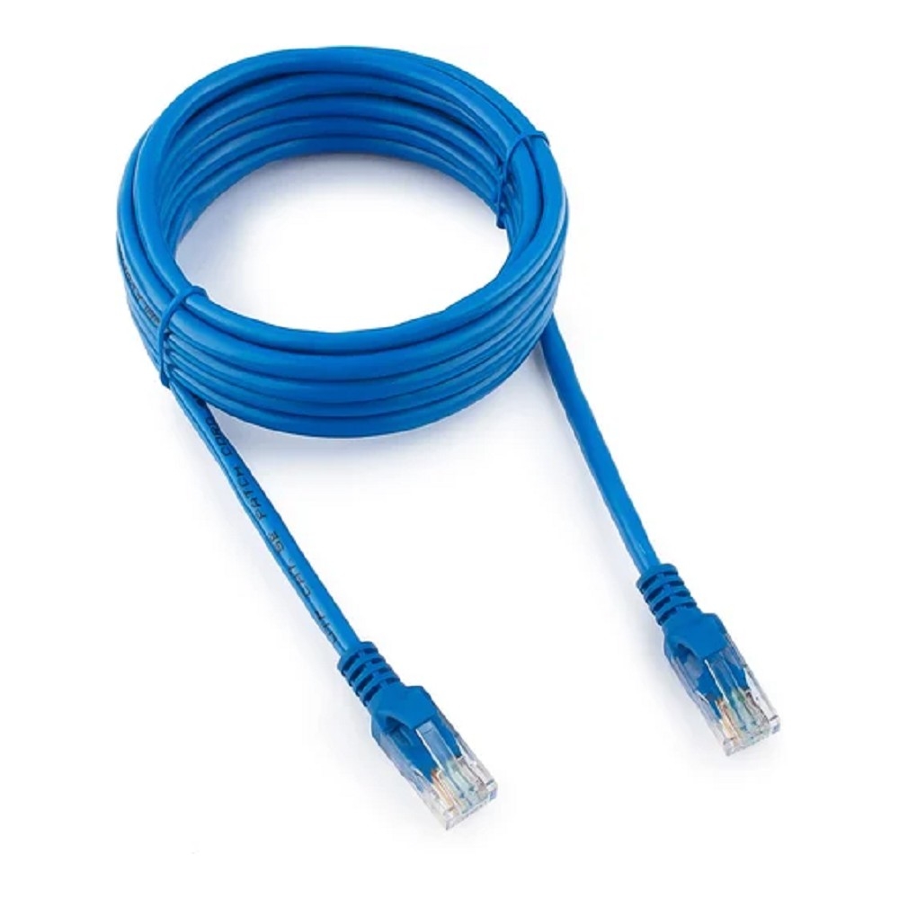 Патч-корд Cablexpert PP10-3M/B, UTP, Cat.5e, 3 м, многожильный, синий