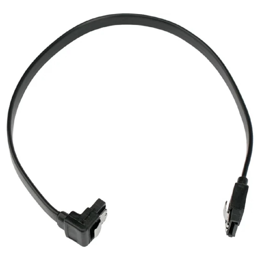 Кабель SATA Cablexpert CC-SATAM-DATA90-BL-30CM, 30 см, угловой