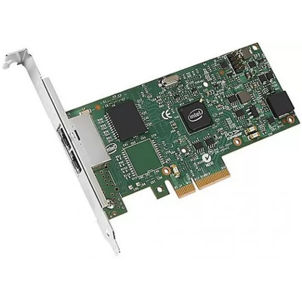 Сетевая карта Intel I350T2V2, 2×1GbE RJ-45, PCI-Express 4x