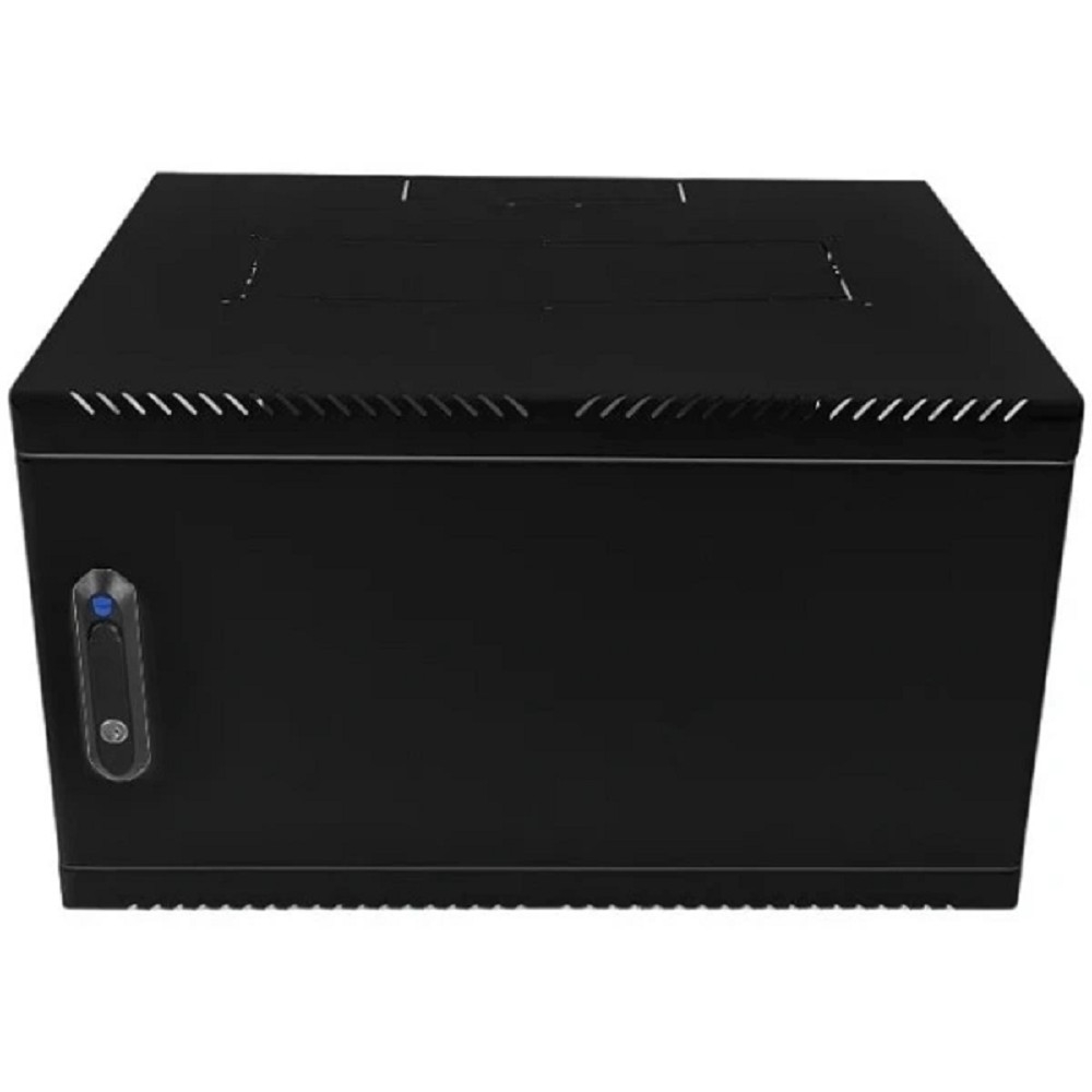 Шкаф настенный ЦМО ШРН-6.650.1-9005, 6U, 600×650 мм, металл, сварной, чёрный