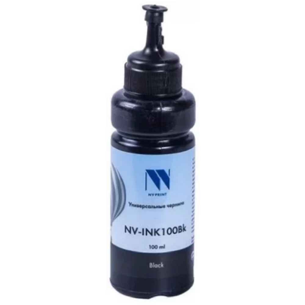 Чернила NV Print NV-INK100BkBr для Brother Tank, черные, 100мл