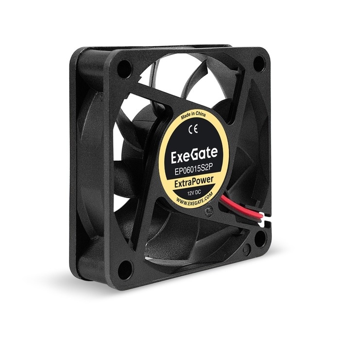 Вентилятор ExeGate EX295225RUS, 60×60×15мм, 2pin, 4800RPM