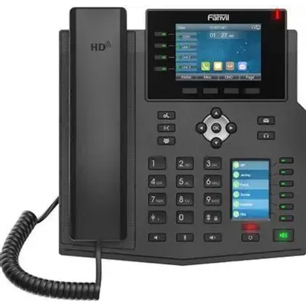 IP-телефон Fanvil X5U, SIP, черный