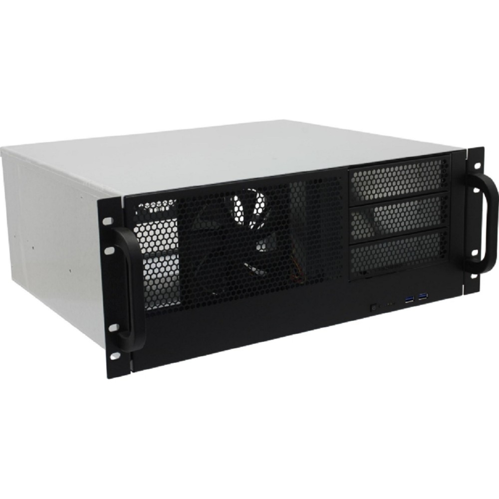 Серверный корпус Procase RM443-B-0, 4U, ATX, без БП