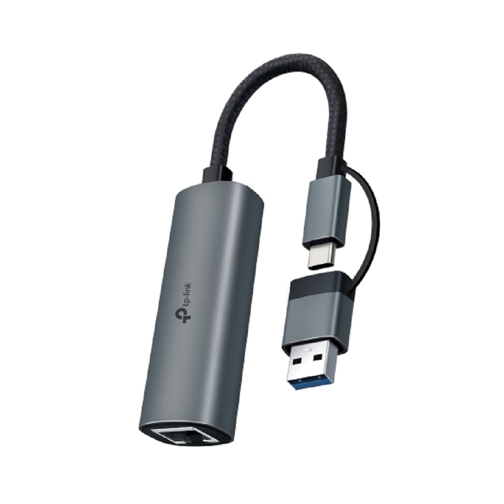 Сетевой адаптер TP-Link UE310C, USB 3.0 Type-C/A, RJ45 1GbE