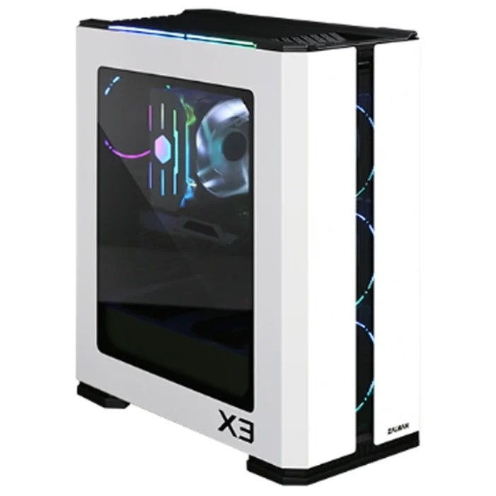 Корпус Zalman X3 White, MidiTower, ATX, 2×USB 3.0, без БП